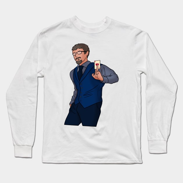 Judge Mentalist Long Sleeve T-Shirt by Big Sexy Digital Nomad